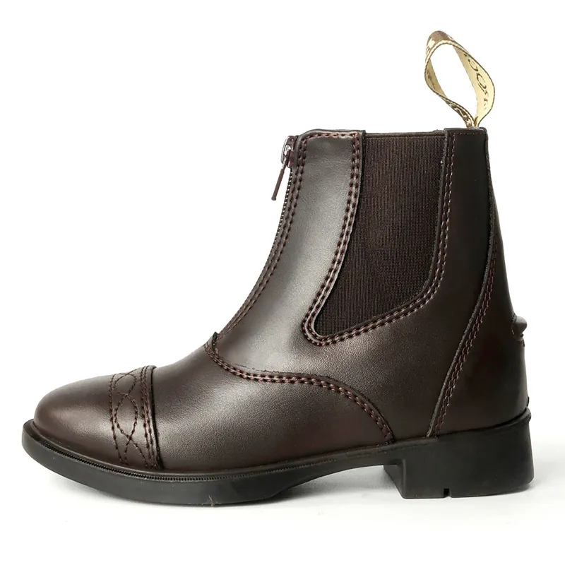 Brogini Tivoli Piccino Junior Paddock Boots - EU35/UK2.5 - Brown