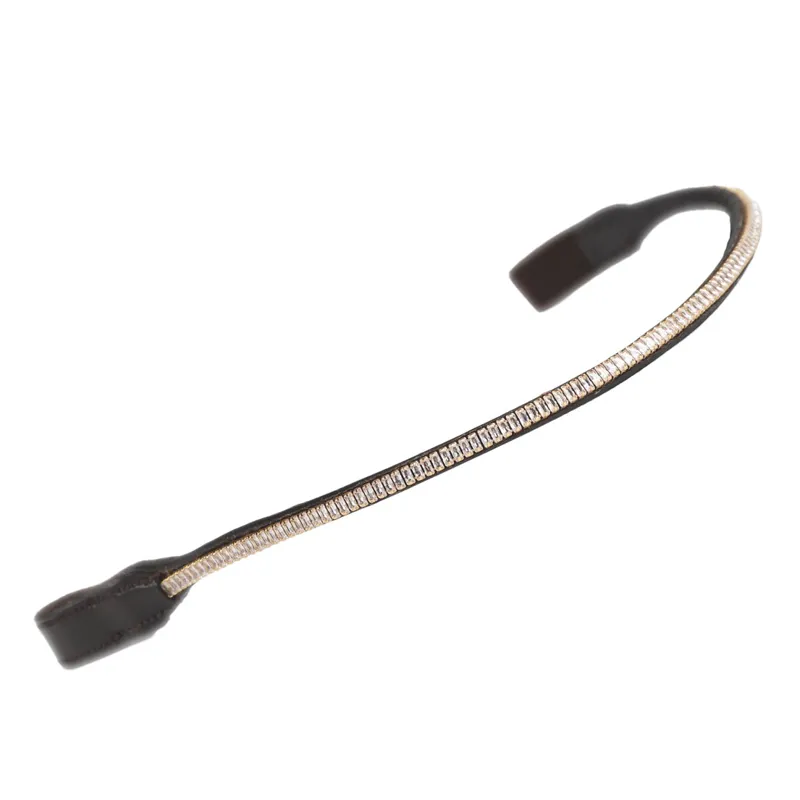 Velociti GARA Fine Diamante Browband - Havana