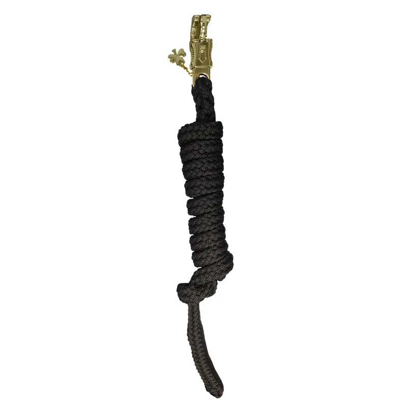 Bucas Comfort Lead Rope with Panic Hook - Black