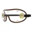 Kroops Original Racing Goggles - Brown/Clear
