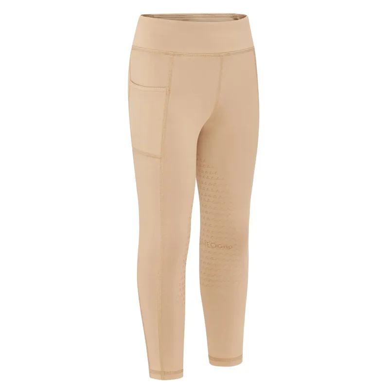 Cameo Core Junior Riding Tights - Beige 22in