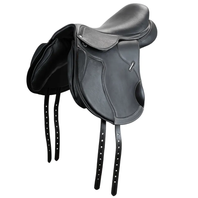 Cavaletti Collection Monoflap Jump Saddle - Black-1