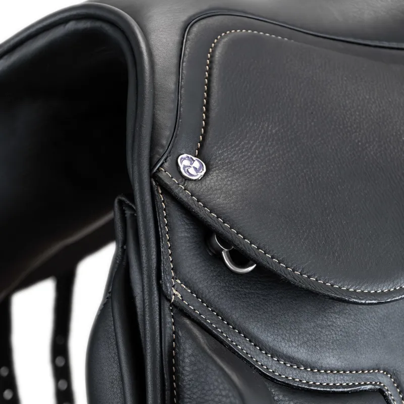 Cavaletti Collection Monoflap Jump Saddle - Black-4