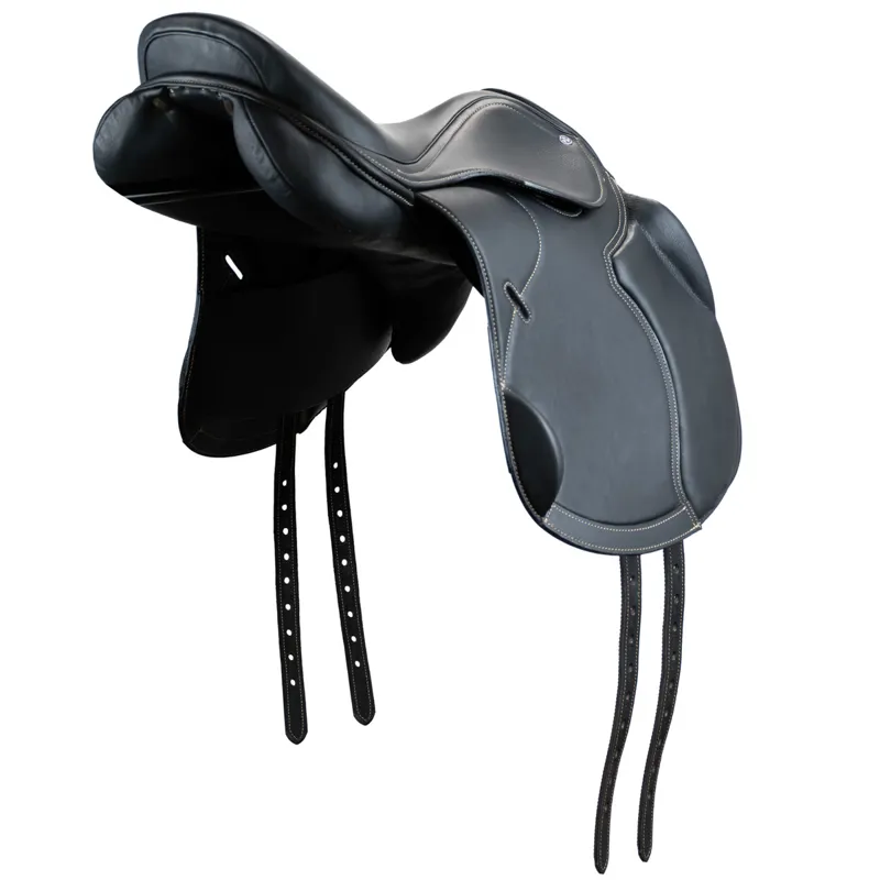 Cavaletti Collection Monoflap Jump Saddle - Black-2