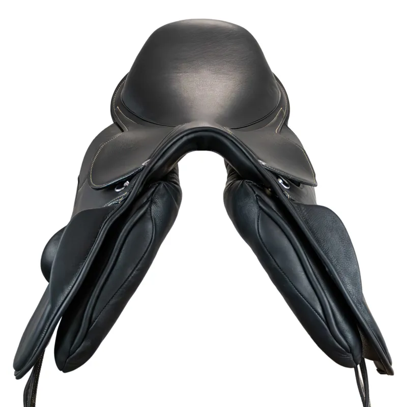 Cavaletti Collection Monoflap Jump Saddle - Black-3
