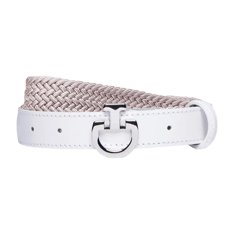 Cavalleria Toscana Young Rider Elastic Belt - Violet Ice