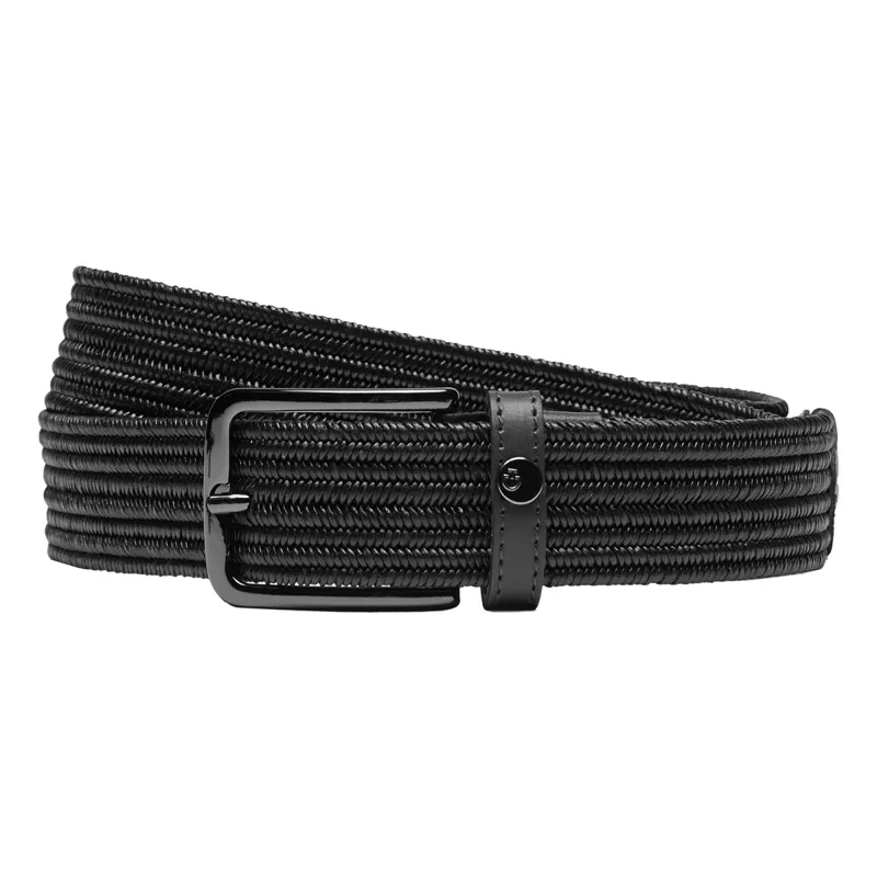 Cavalleria Toscana CIN123 Mens Elastic Belt - Black