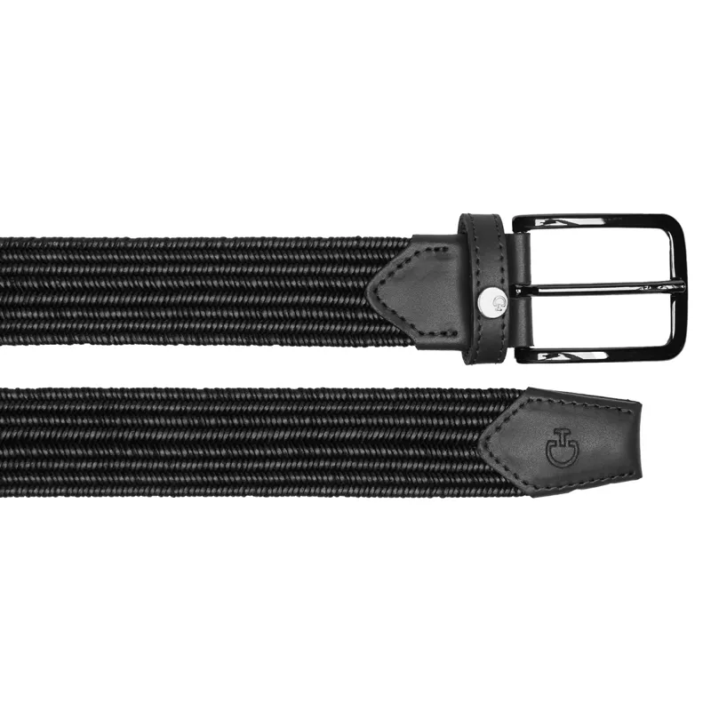 Cavalleria Toscana CIN123 Mens Elastic Belt - Black-1