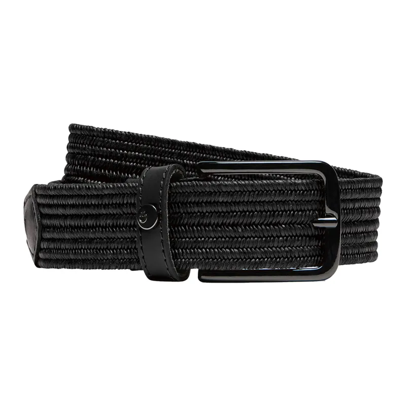 Cavalleria Toscana Womens Elastic Belt - Black