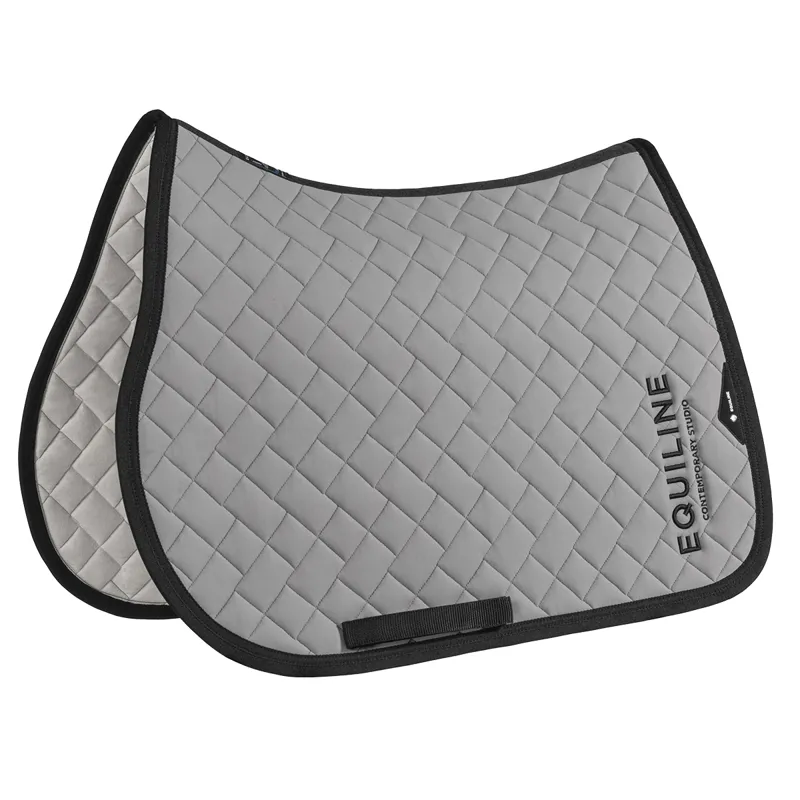 Equiline Crelize Tech Saddlecloth - Sleet Grey