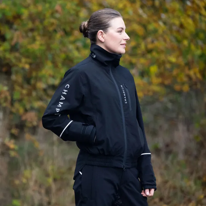 Champion Aintree Unisex Waterproof Blouson Jacket - Black-2