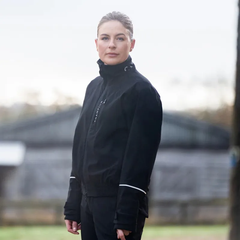 Champion Aintree Unisex Waterproof Blouson Jacket - Black-5