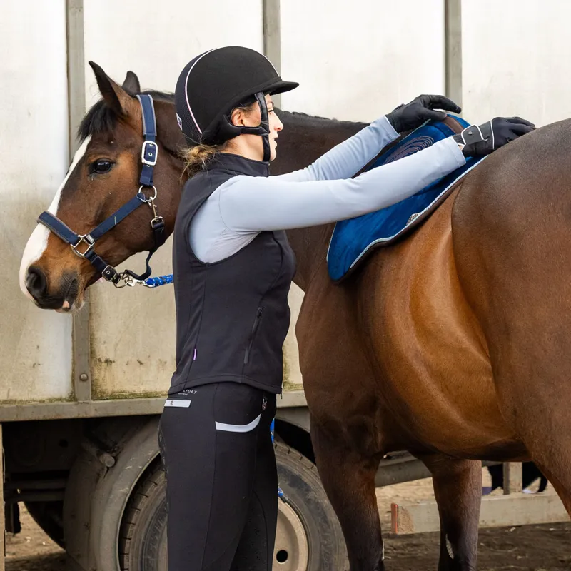 Charles Owen Eclipse Womens Gilet Back Protector - Black-10