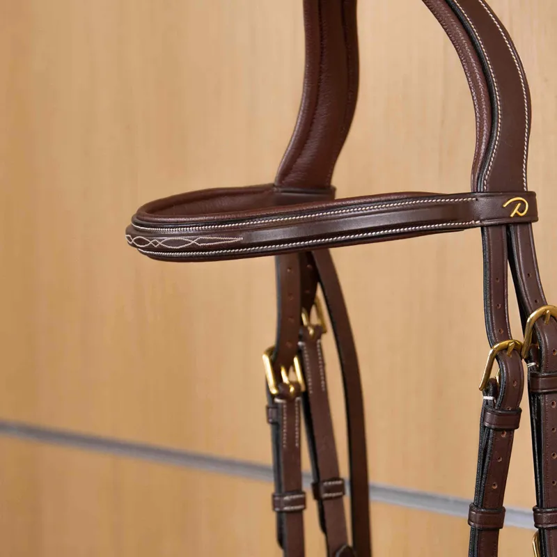 Dy'on D Collection Browband - Brown-1