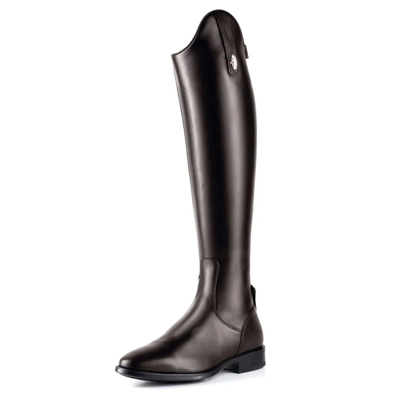 DeNiro Amabile Unlaced Tall Riding Boots - Smooth Brown