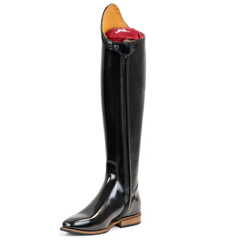 DeNiro Bellini Dedalo Onice Tall Riding Boots - Brushed Black-5