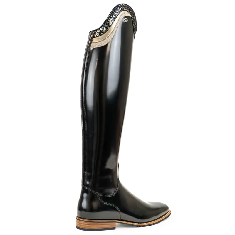 DeNiro Bellini Dedalo Onice Tall Riding Boots - Brushed Black-6