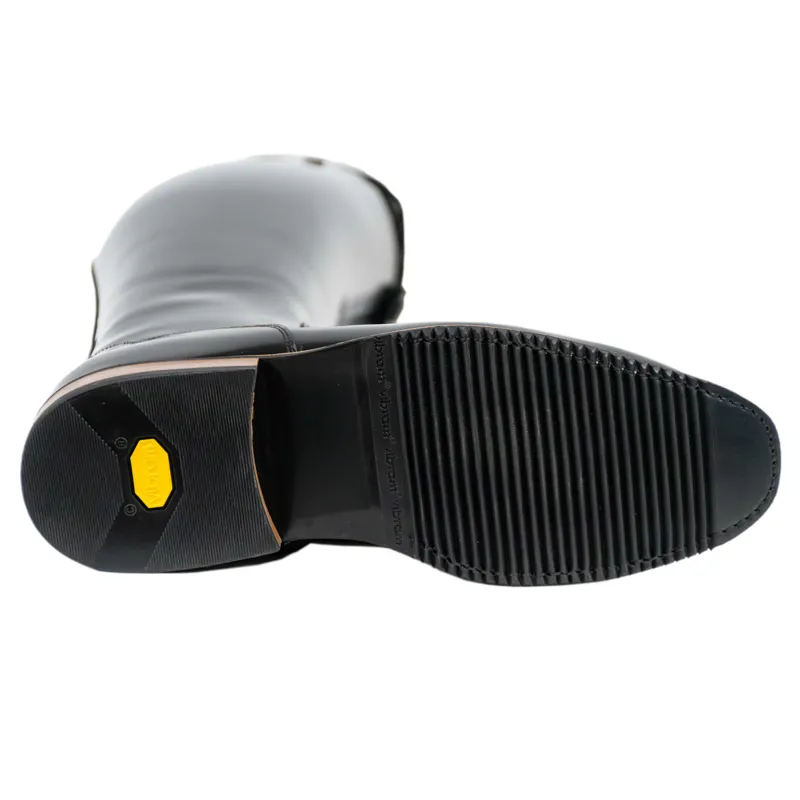 DeNiro Bellini Dedalo Onice Tall Riding Boots - Brushed Black-7