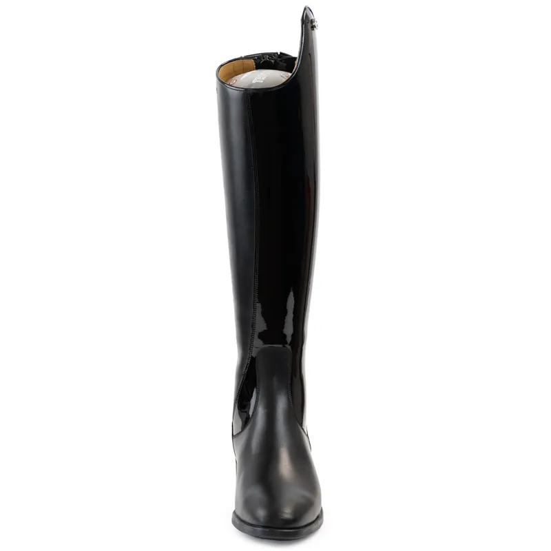 DeNiro Puro Dress Crystal Pin Unlaced Tall Riding Boot - Vertex Black-2