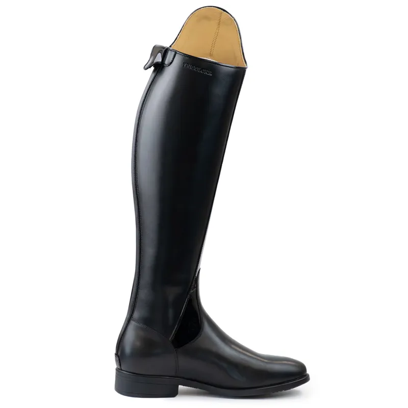 DeNiro Puro Dress Crystal Pin Unlaced Tall Riding Boot - Vertex Black-3