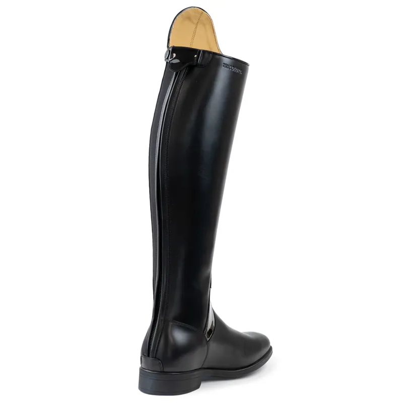 DeNiro Puro Dress Crystal Pin Unlaced Tall Riding Boot - Vertex Black-5