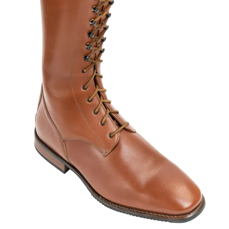 DeNiro S8603 Laced Tall Riding Boots - WRAT Brandy-5