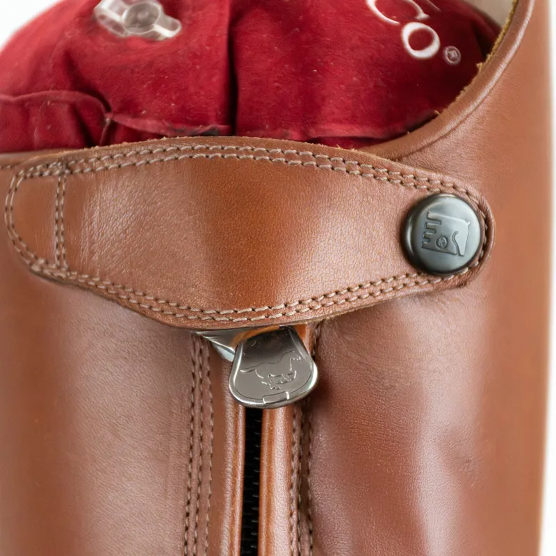 DeNiro S8603 Laced Tall Riding Boots - WRAT Brandy-6