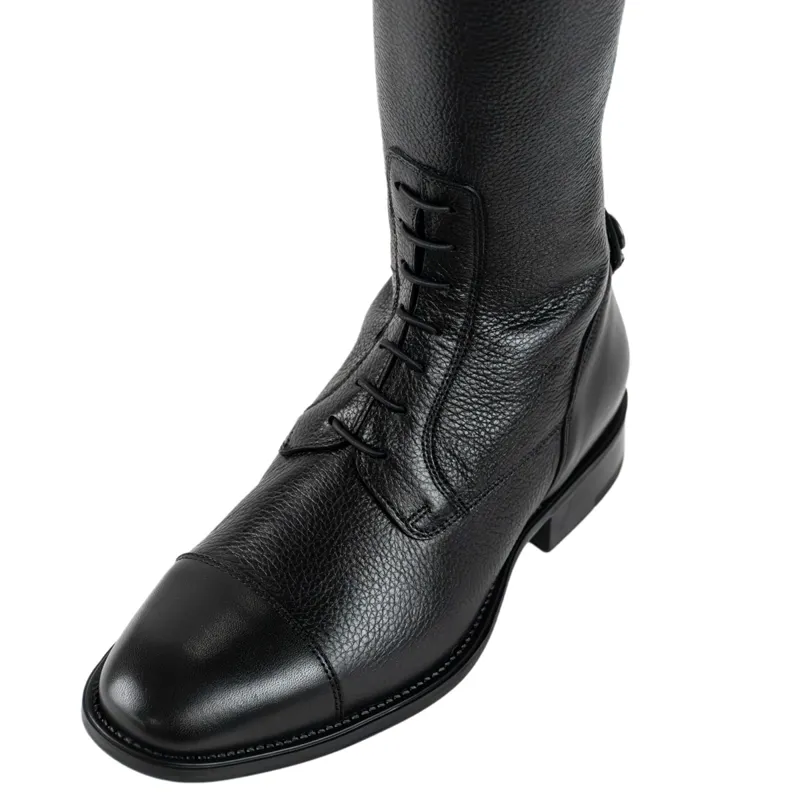DeNiro Salentino Ice Laced Junior Tall Riding Boots - Quick Black/Black-2