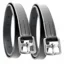 Dever Ascot Adult Stirrup Leathers - Black