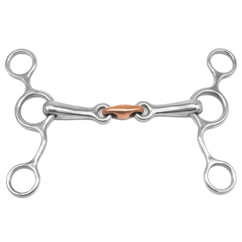 Dever Copper Lozenge Tom Thumb Gag Bit 