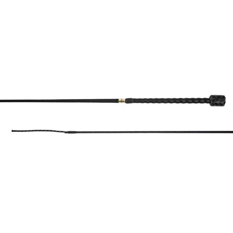Dever Rider 12 Dressage Whip - Black