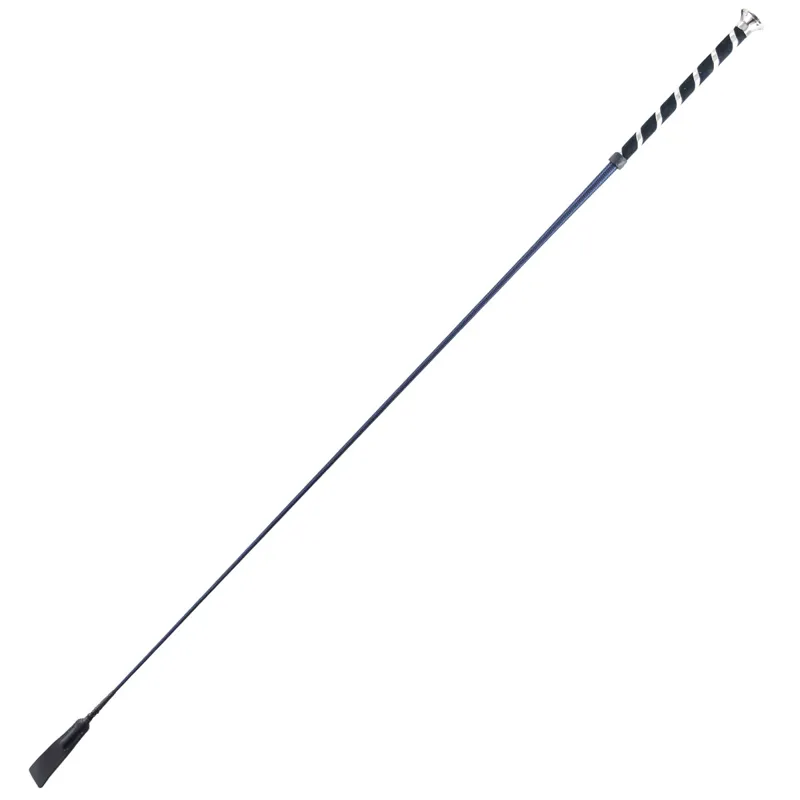 Dever Rider Luxury 03 Dressage Whip - Navy-1
