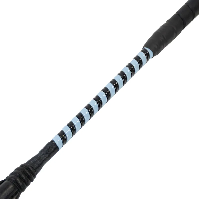 Dever Rider ProCush Flat Race Baton - Black/Light Blue-1