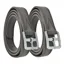 Dever Curved Buckle Soft Stirrup Leathers - Brown