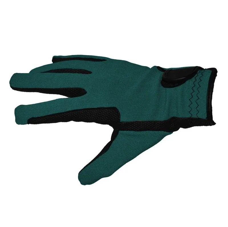 Dever Super Grip Junior Riding Gloves - Teal