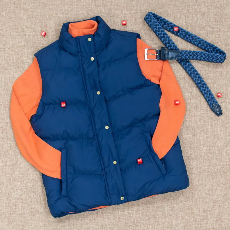 Dublin Patrice Ladies Puffer Vest Gilet - Naval Academy-7