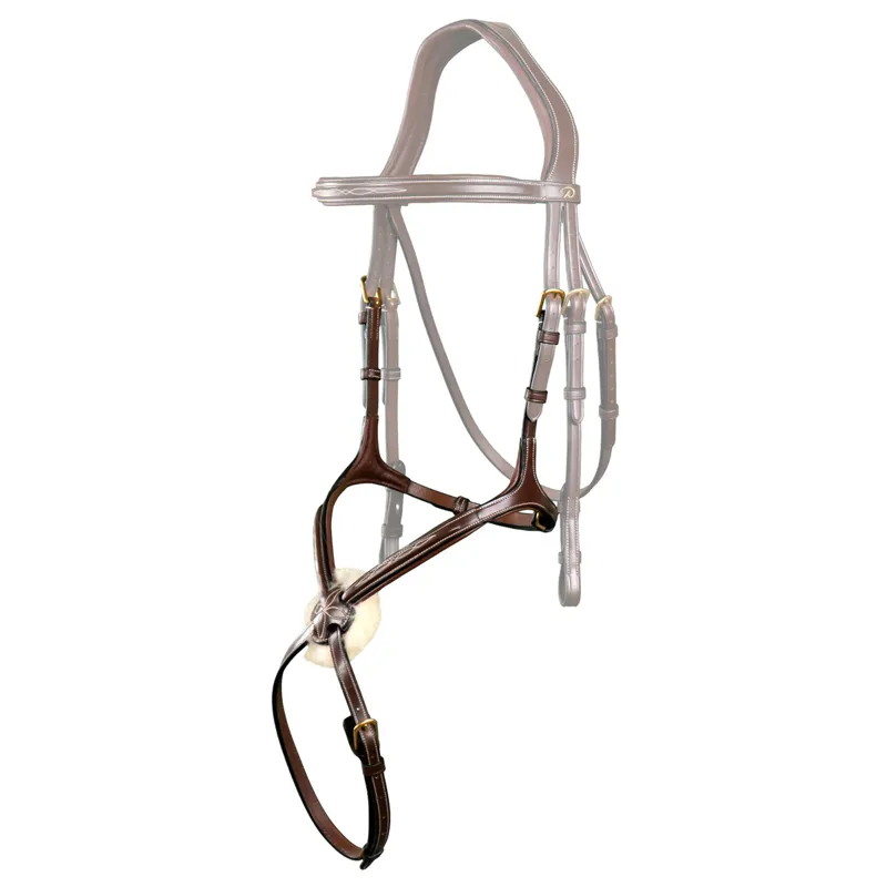 Dy'on D Collection Figure 8 Noseband - Brown