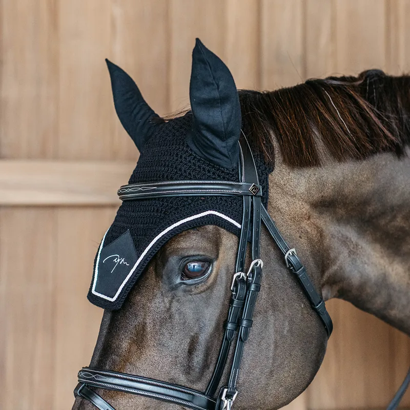 Dy'on Diamond Fly Veil - Black-2