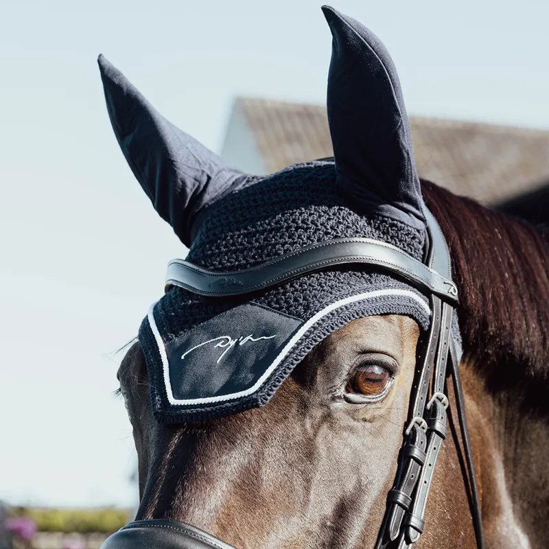 Dy'on Diamond Fly Veil - Navy-1