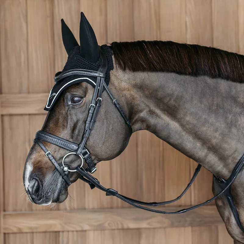 Dy'on Diamond Soundless Fly Veil - Black-1