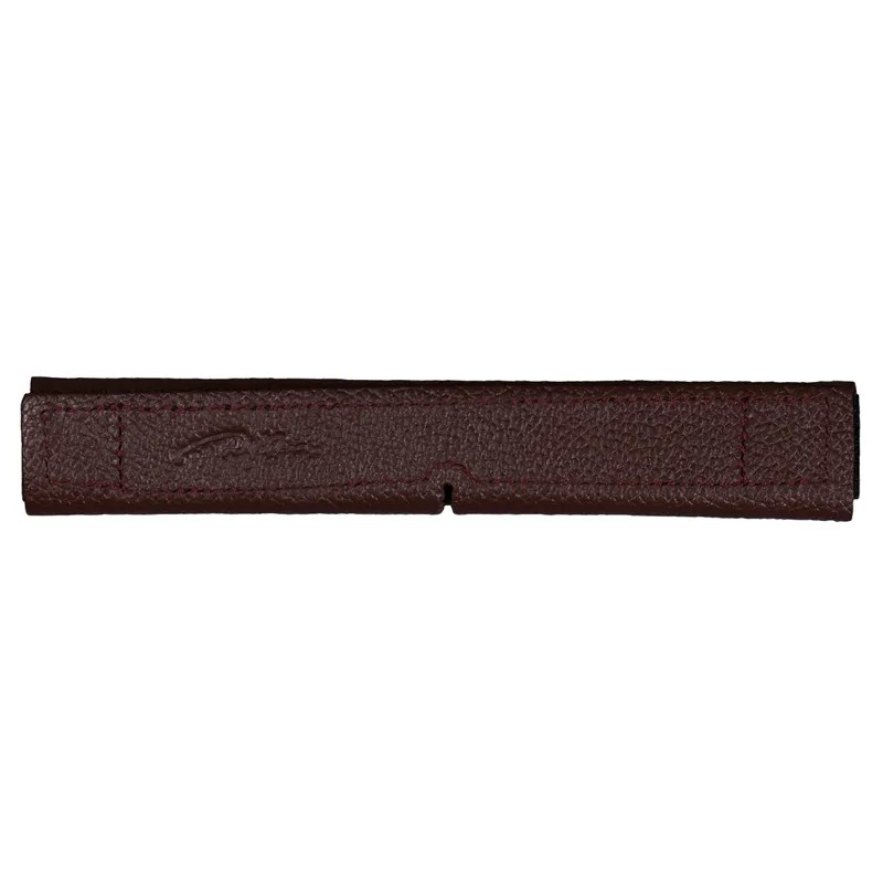 Dy'on Leather Curb Chain Cover - Brown