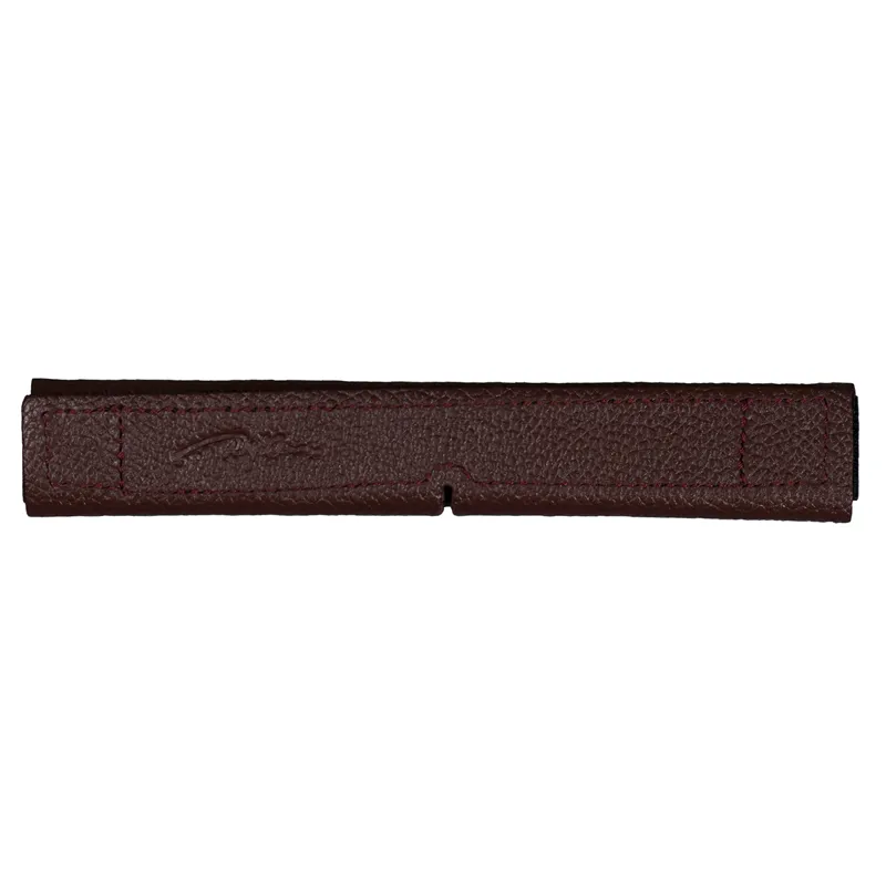 Dy'on Leather Padded Curb Chain Cover with Neoprene - Brown