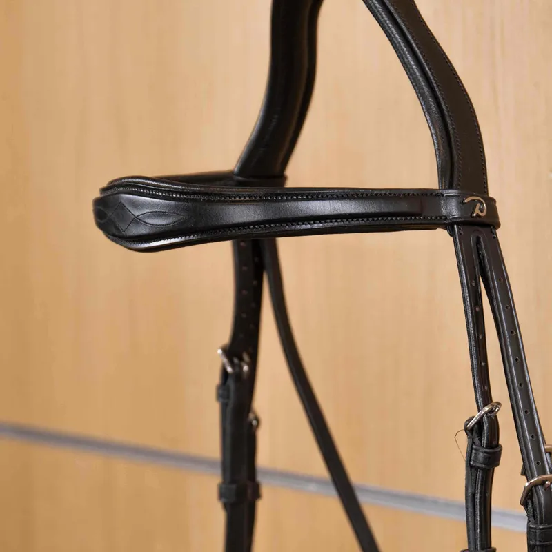 Dy'on New English Anatomic Browband - Black-1