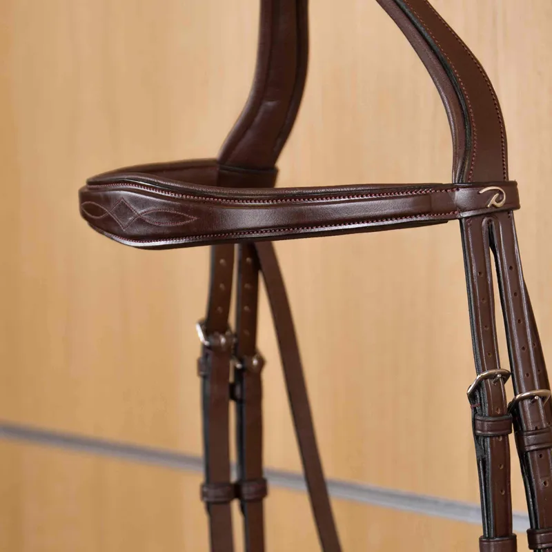 Dy'on New English Anatomic Browband - Brown-1