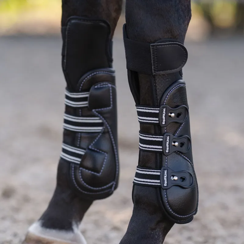 EquiFit ImpacTeq Knock Knee Front Boot Replacement Liners - Black-2