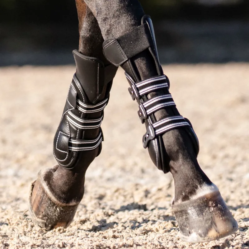 EquiFit ImpacTeq Knock Knee Front Boot Replacement Liners - Black-1