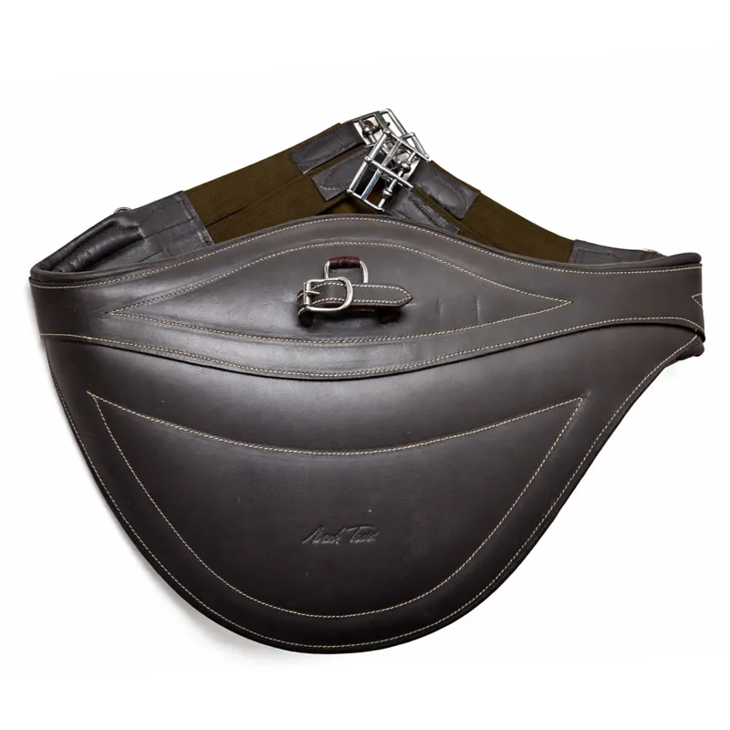 Mark Todd Leather Stud Girth - 48in Havana - Not Quite Perfect