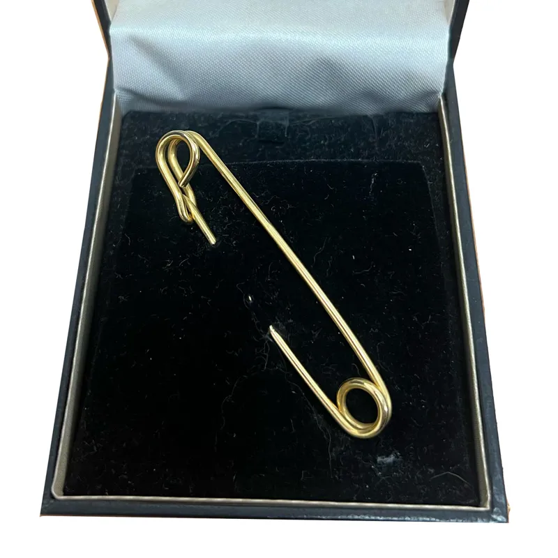 Spartan Stock Pin - Gold - Not Quite Perfect