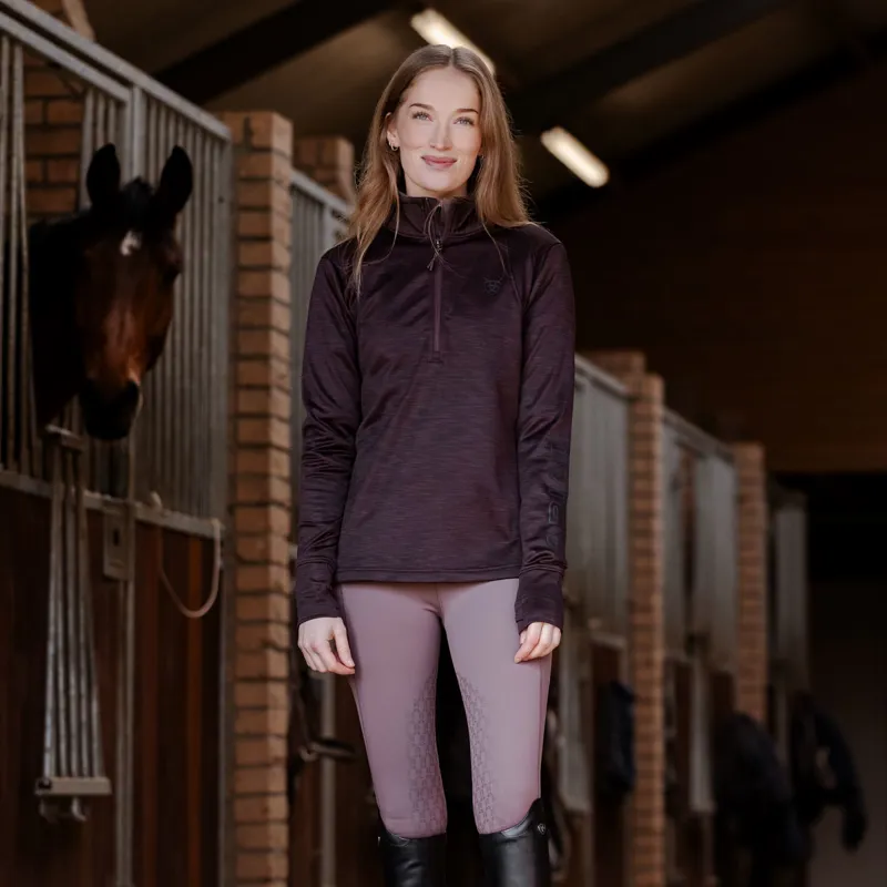 Ariat EOS 2.0 Full Grip Womens Riding Tights - Iron-6