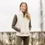 Ariat Laviolette Womens Full Zip Gilet - Almond Milk